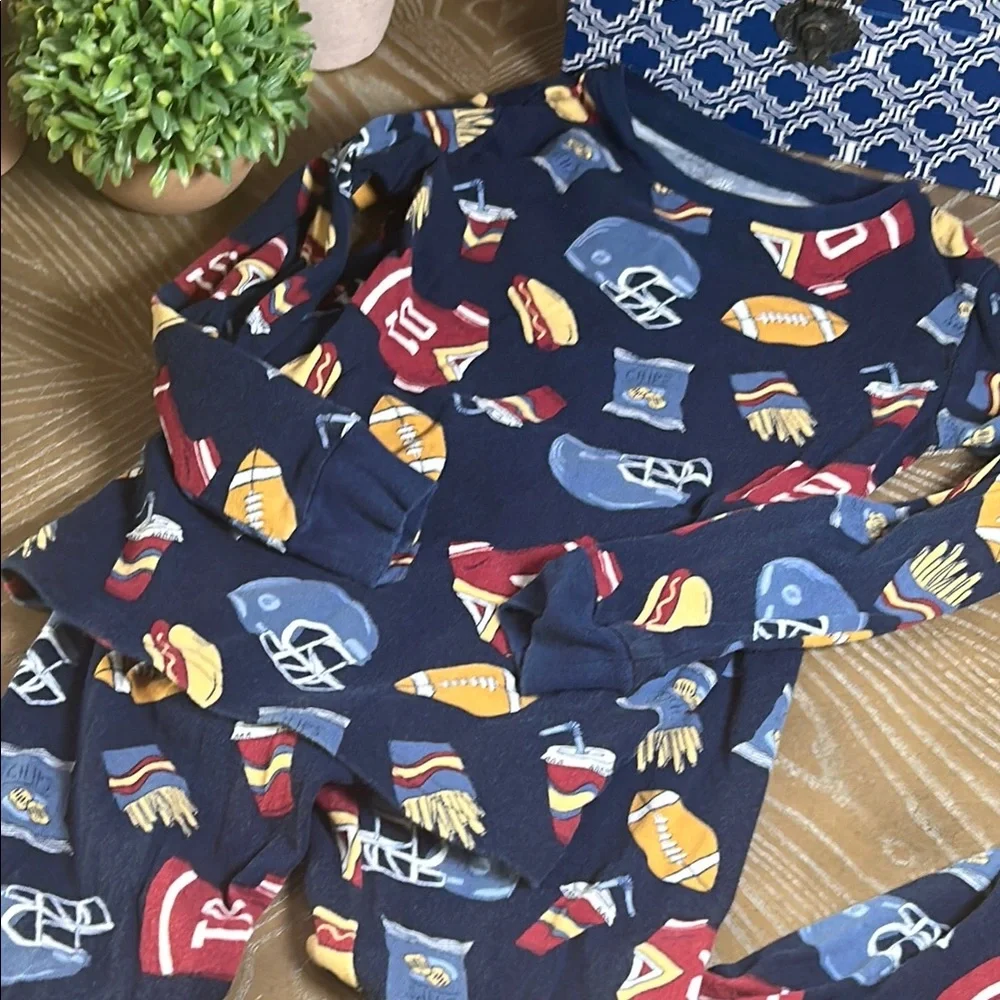Boys Carter's Kids Sports Football Pajama Set