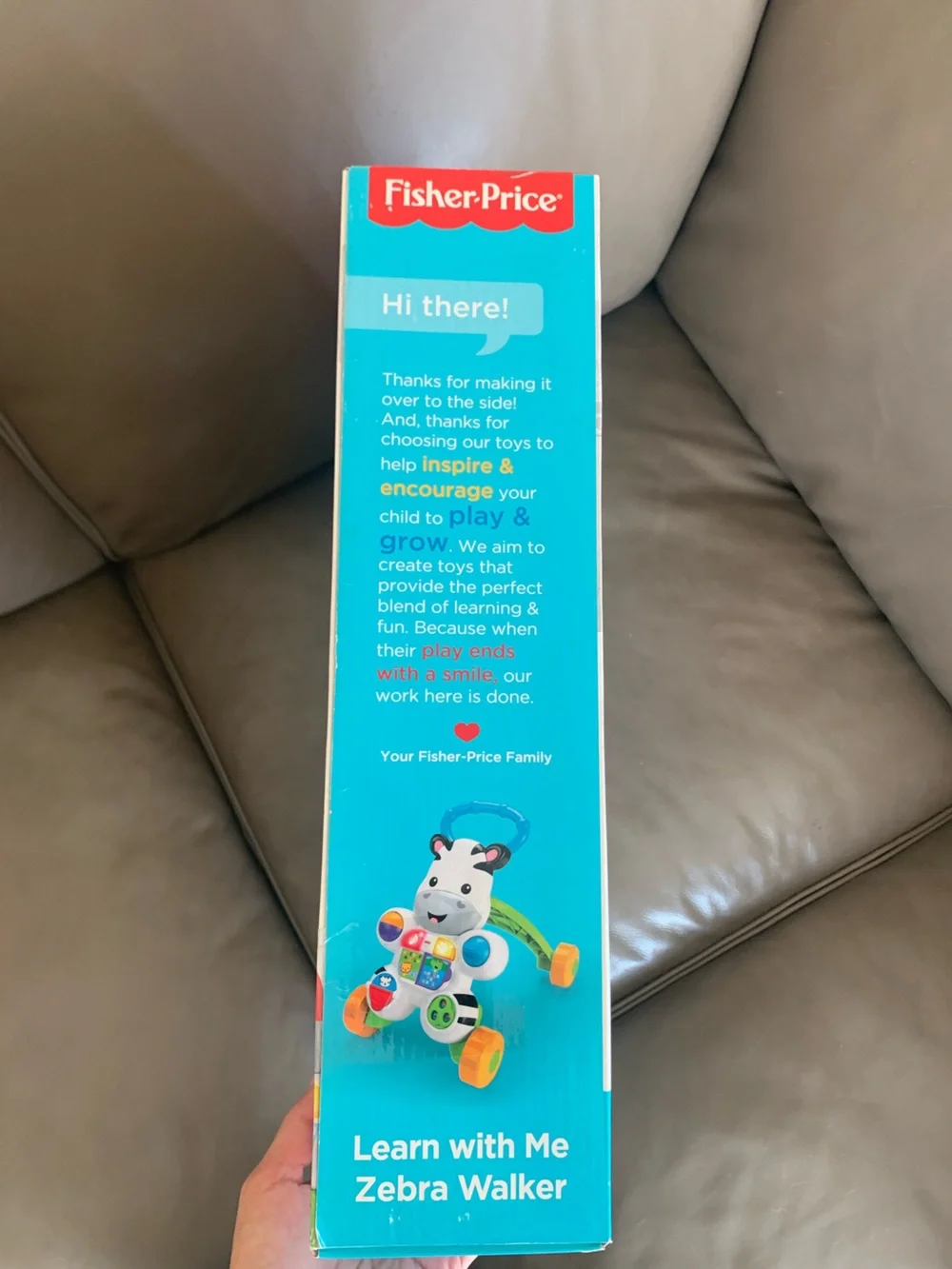 Fisher-Price musical push