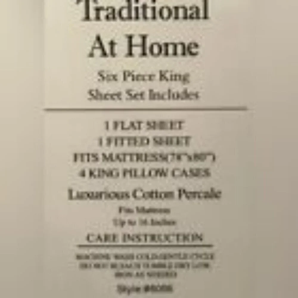 Traditional At Home this 6pc