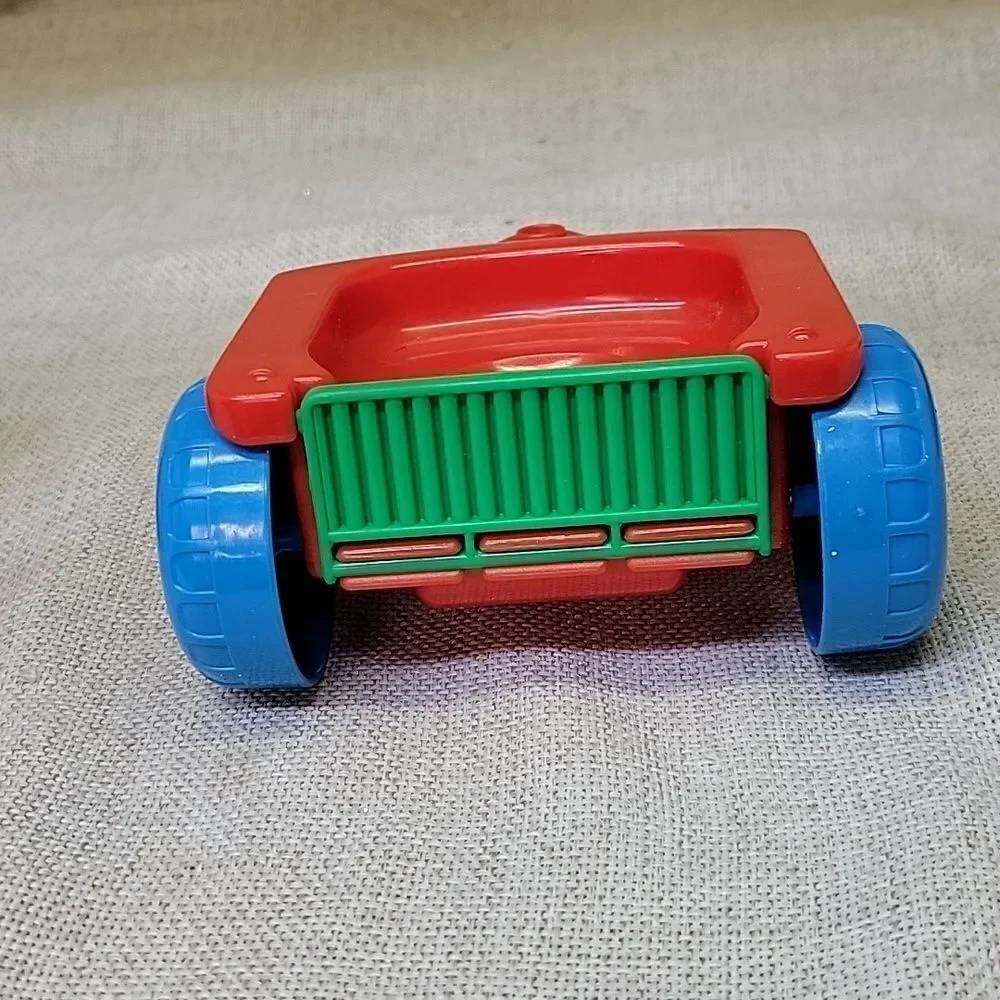 Vintage Hasbro‎ Playskool Tractor/wagon, FP Plane and 2 Zoo Zoo shakers