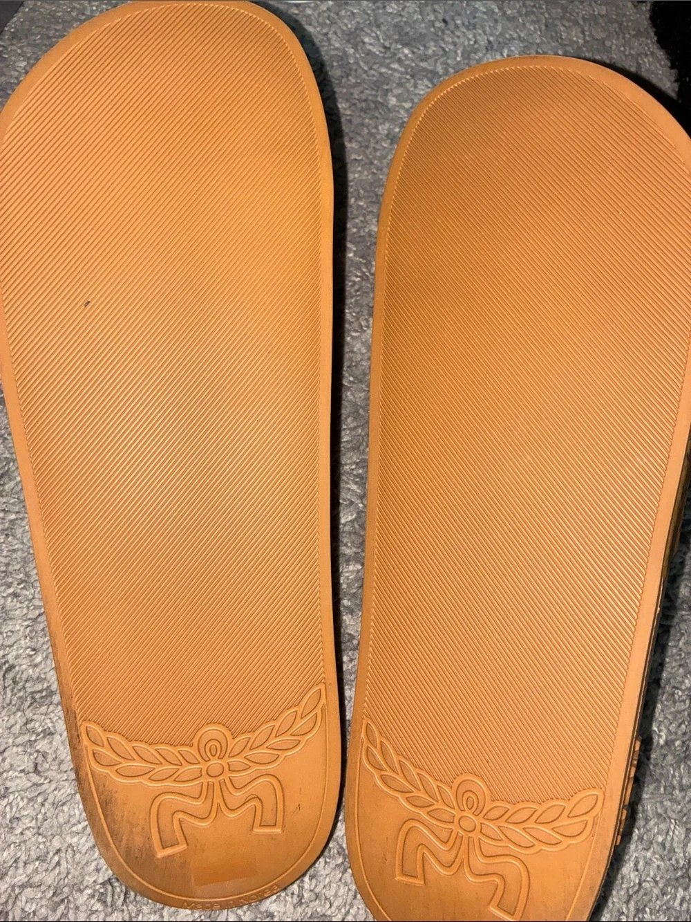 MCM slide sandals