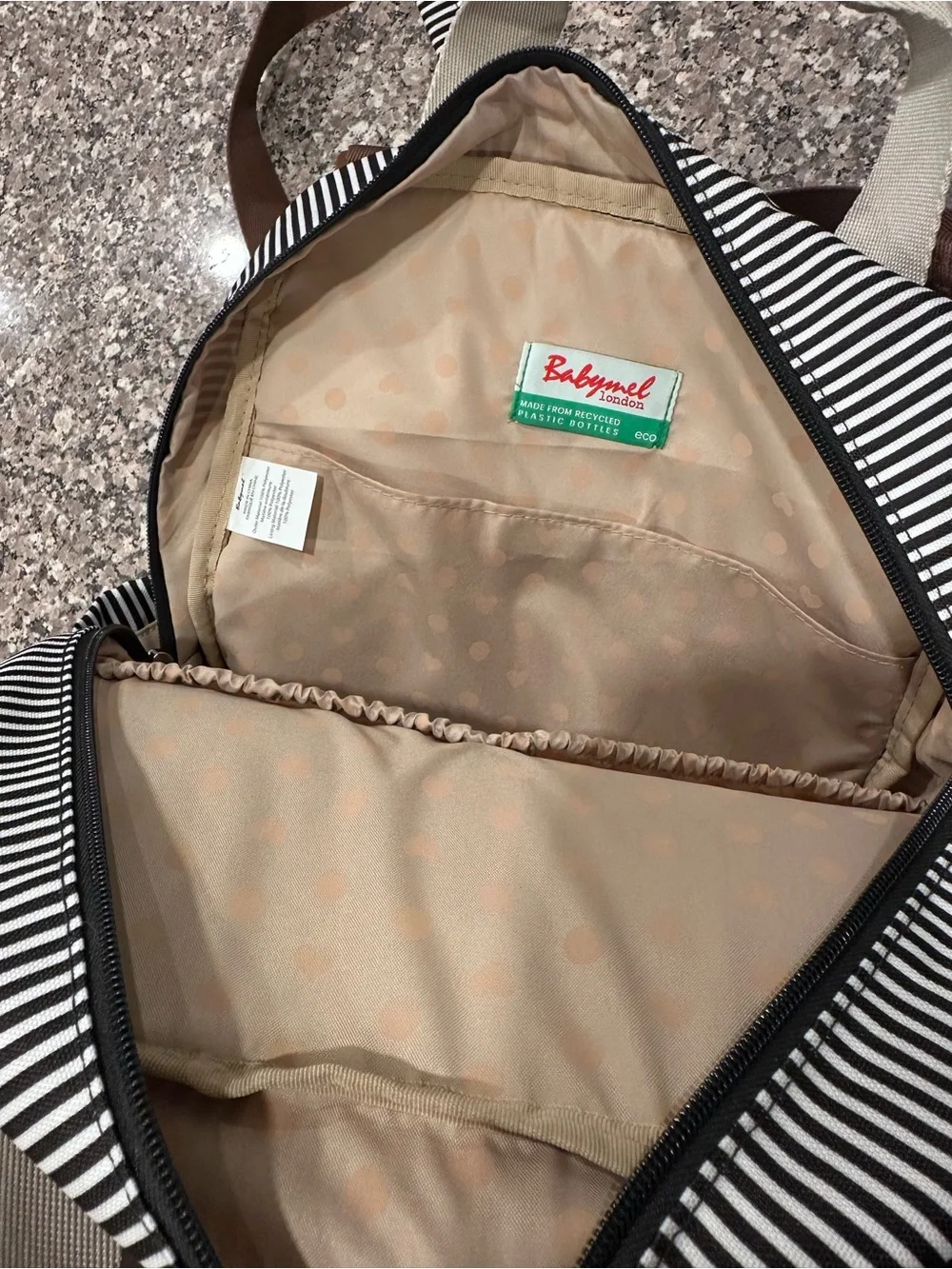 Babymel compact striped