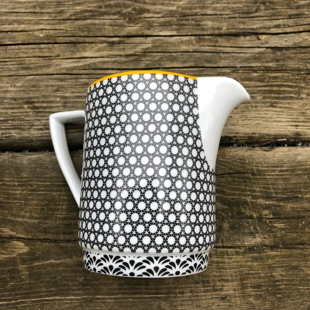 Ted Baker Langdon Black Portmeirion Creamer -In Box