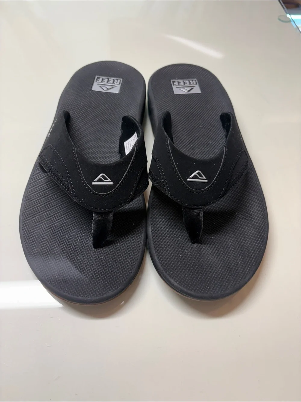 Reef Black Men's Casual Thong Sandals