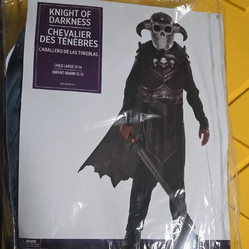 Knight of Darkness Kids Costume