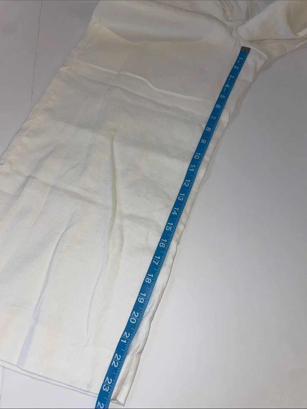 Banana Republic tailored white