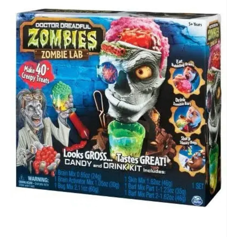 NIB Doctor DREADFUL ZOMBIES ZOMBIE LAB by Spin Masters Ages 5 & up