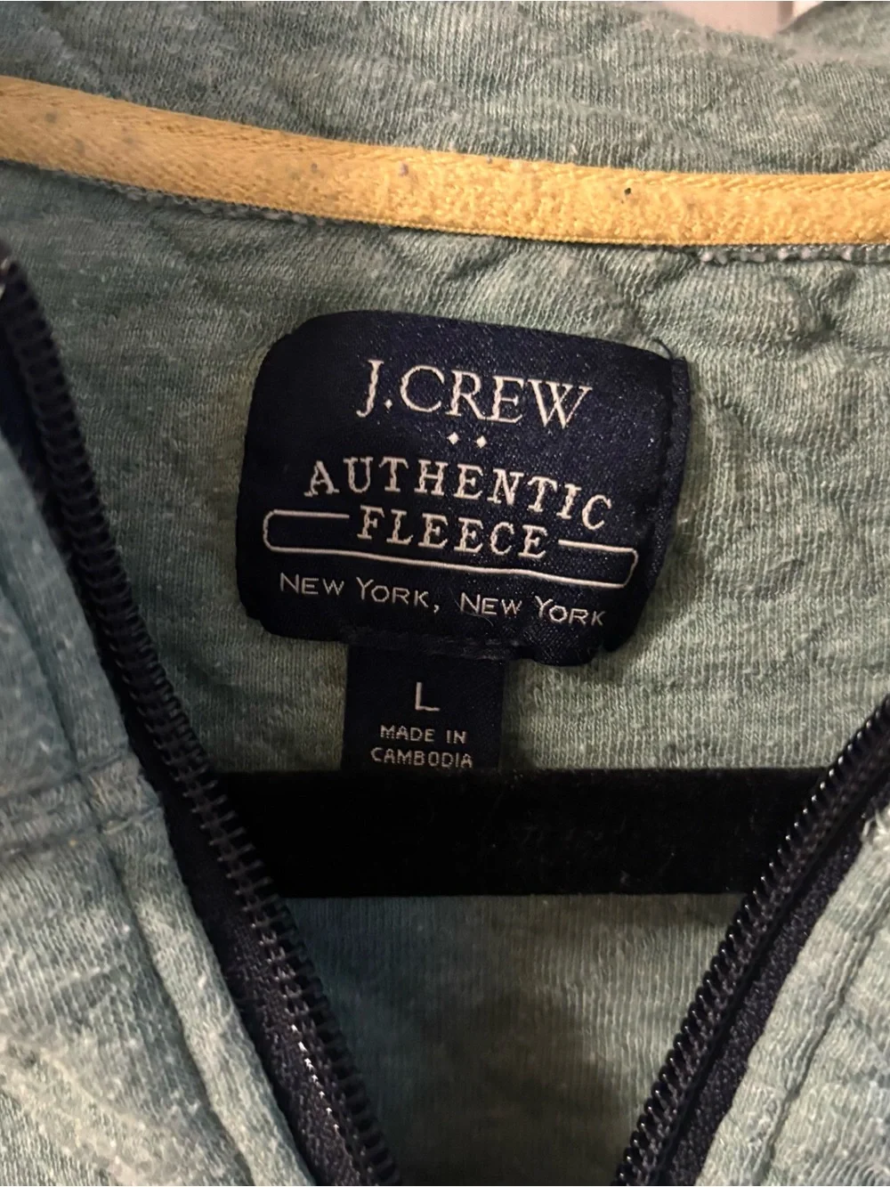 J. Crew crew quilted