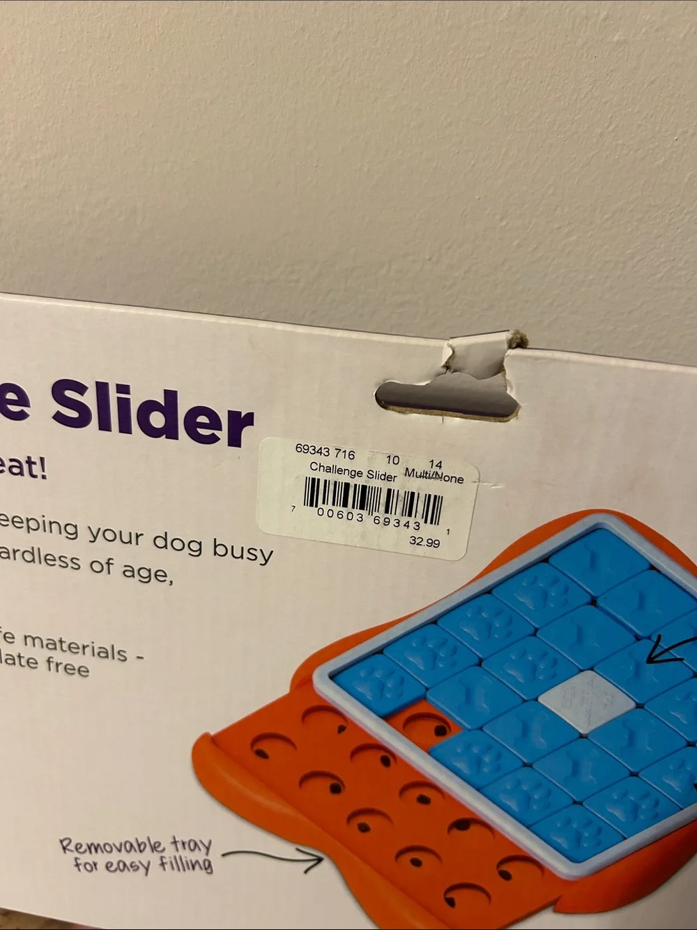 Outward Hound interactive puzzle