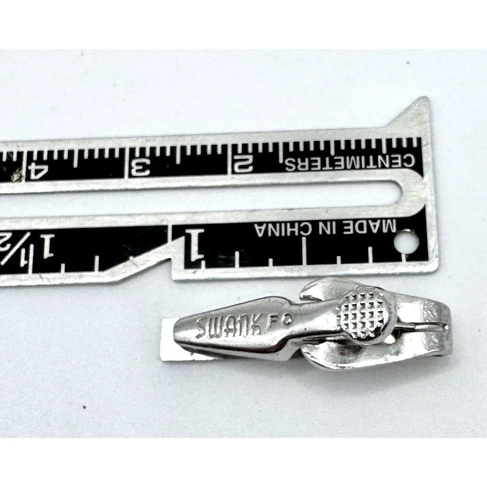 SWANK silver tone