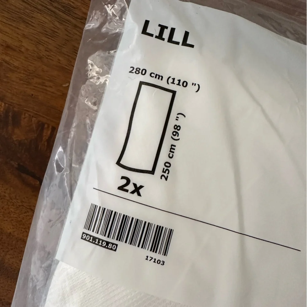 IKEA white lill