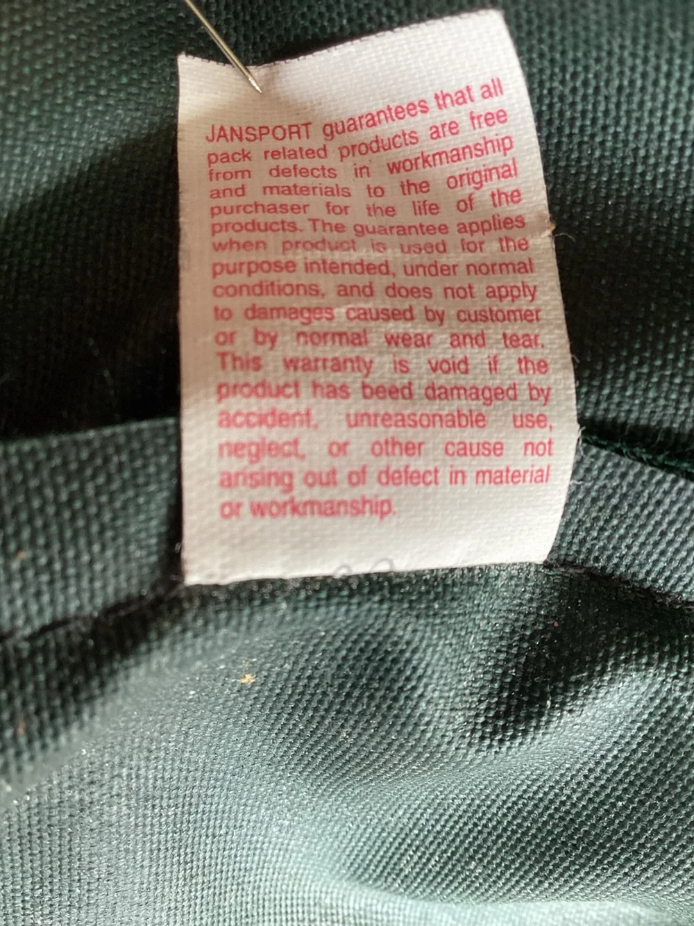 Jansport good used