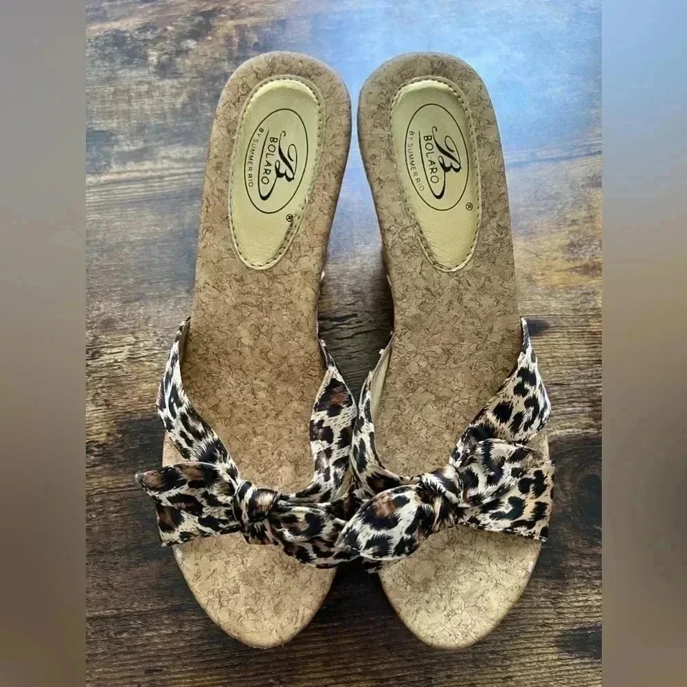 Bolaro | by Summer Rio. Womens slide, wedge sandal. Size: 8