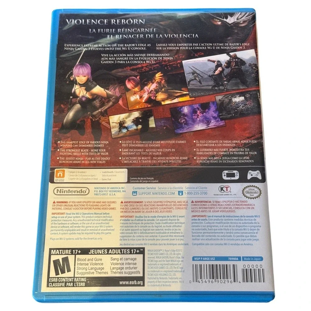 Nintendo ninja gaiden