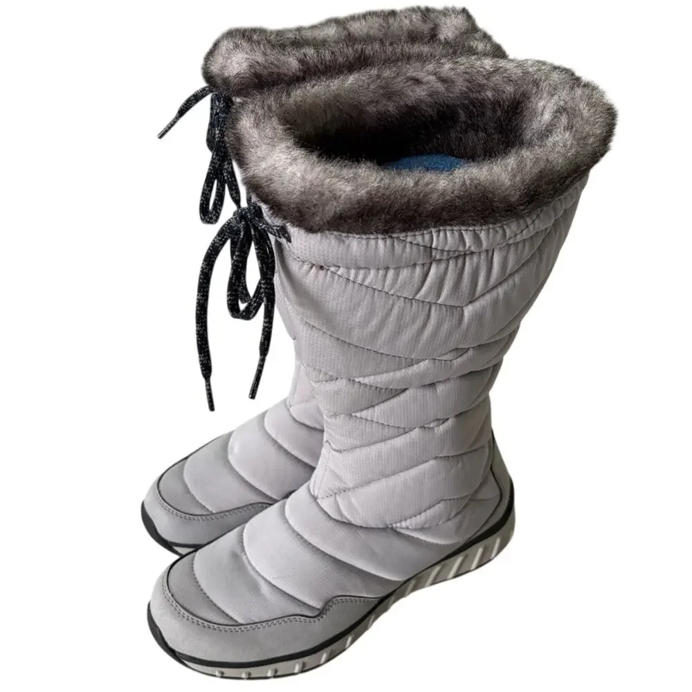 NWOT L.L. Bean Women's Gray Winter Boots size 10