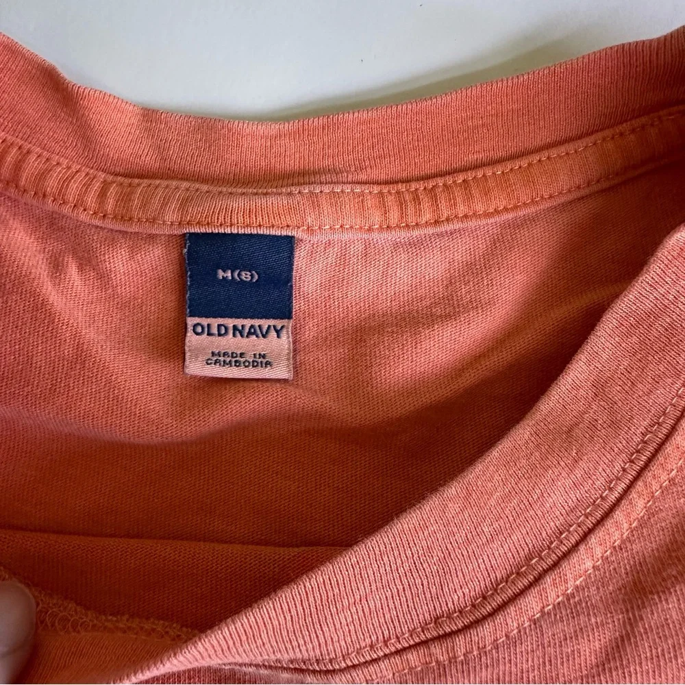 Old Navy orange boxy