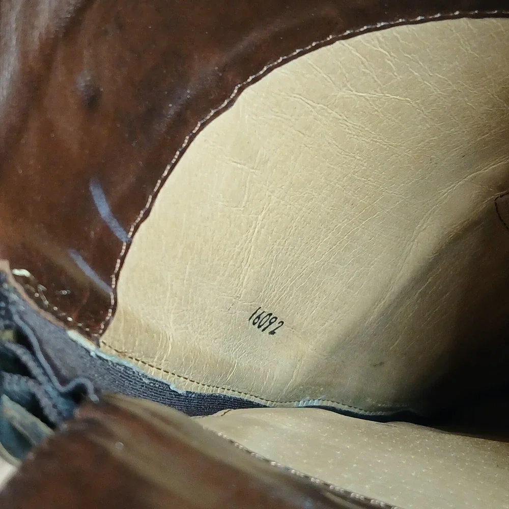 Frye boots brown color