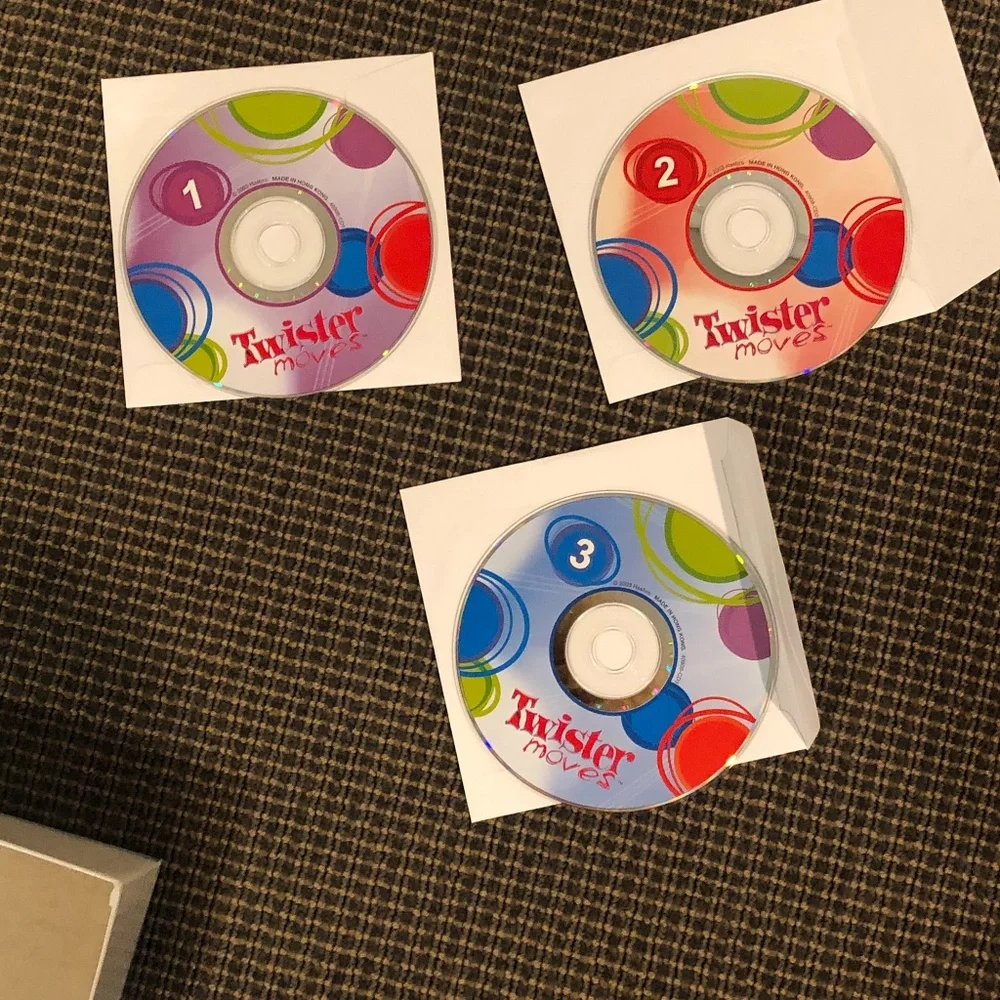 Milton Bradley twister moves