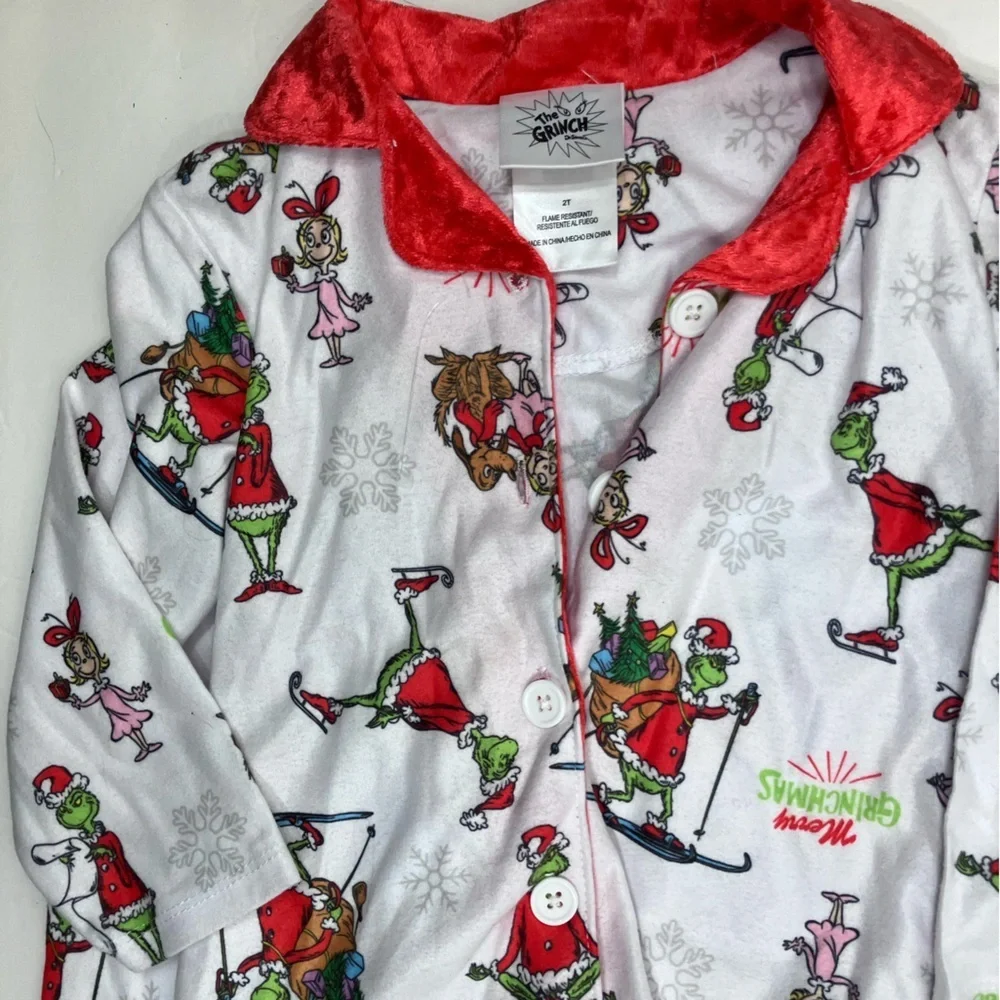 Komar Kids grinch pajamas
