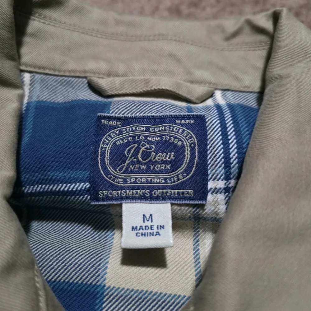 J. Crew crew flannel