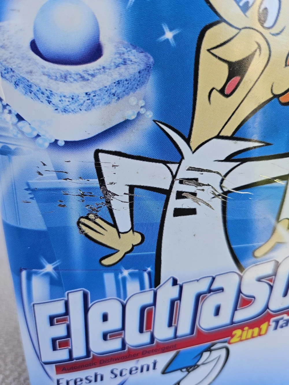 Electrasol Jetsons George Colletible Tin 6.75 x 4” Cartoon Hanna-Barbera EMPTY