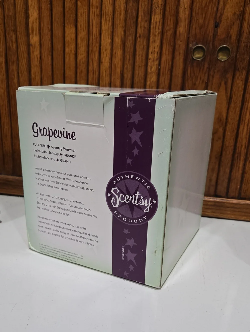 Scentsy discontinued grapevine