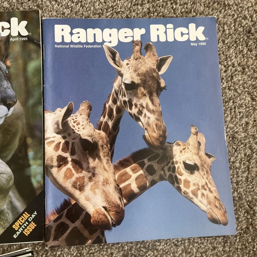 Ranger Rick's Nature Magazine 1995-1996 National Wildlife Kids‎ Vtg Lot Of 10
