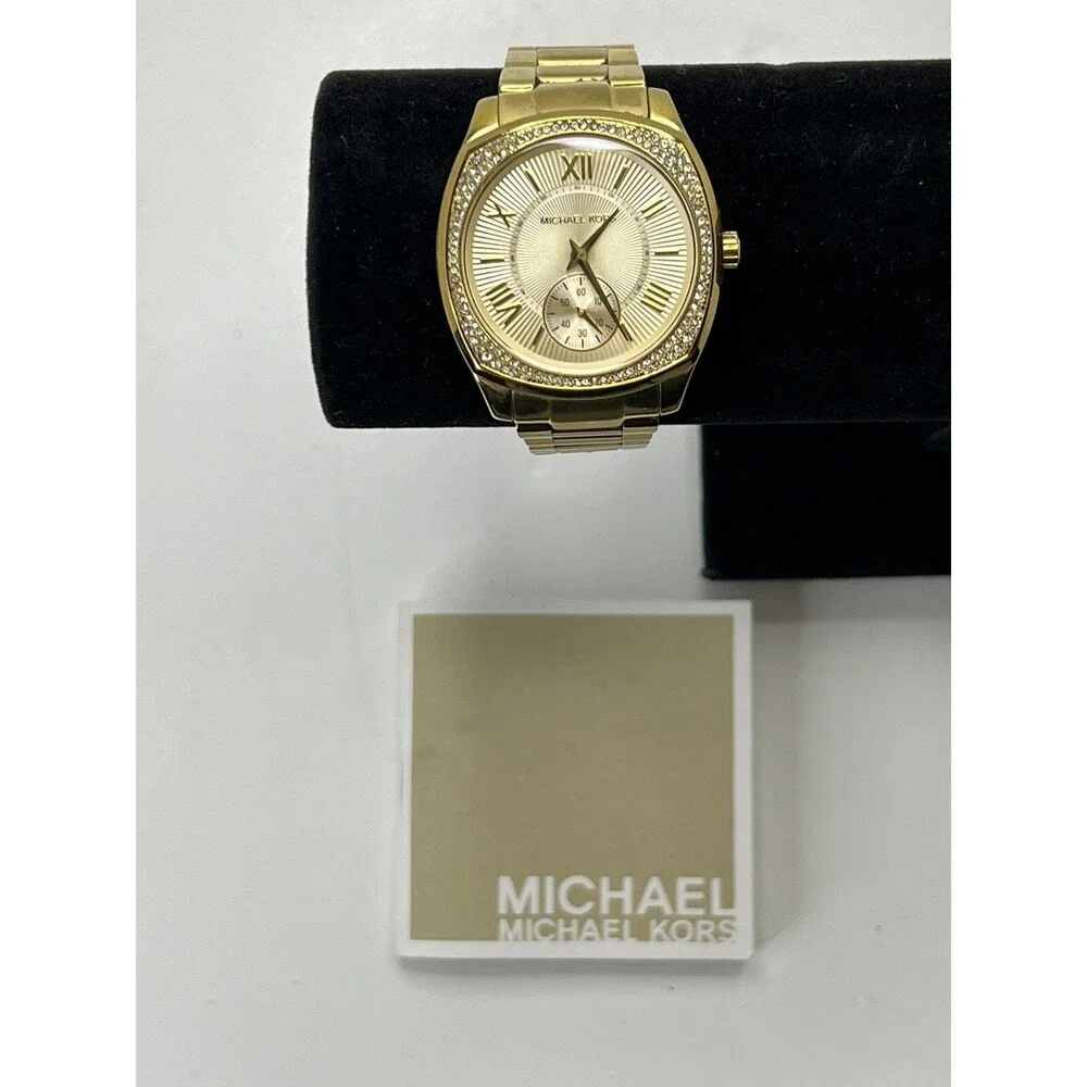 Men’s Michael Kors Casual Analog Watch MK6134 Gold