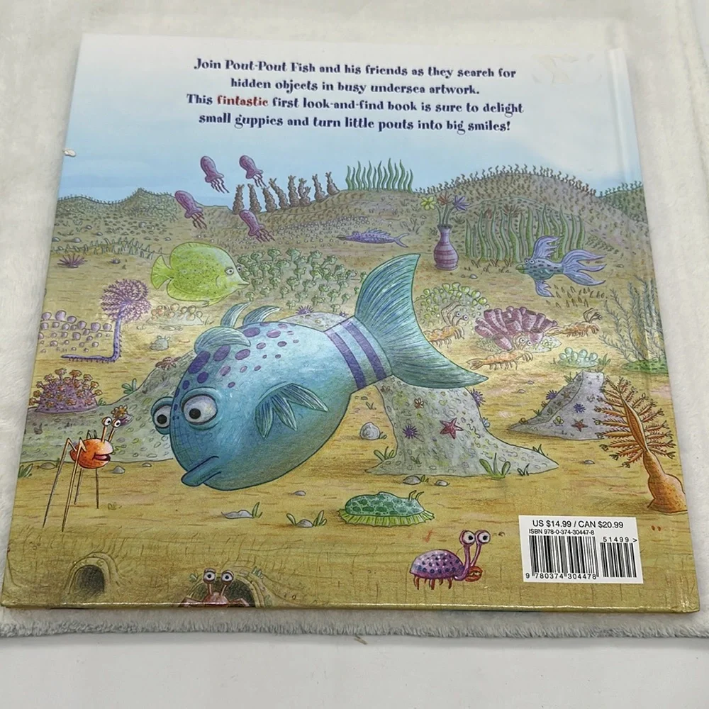 The Pout-Pout Fish Look-and-Find Book - Blue