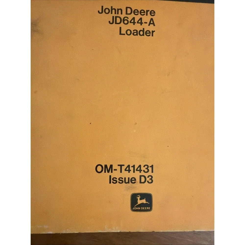 John Deere this operators