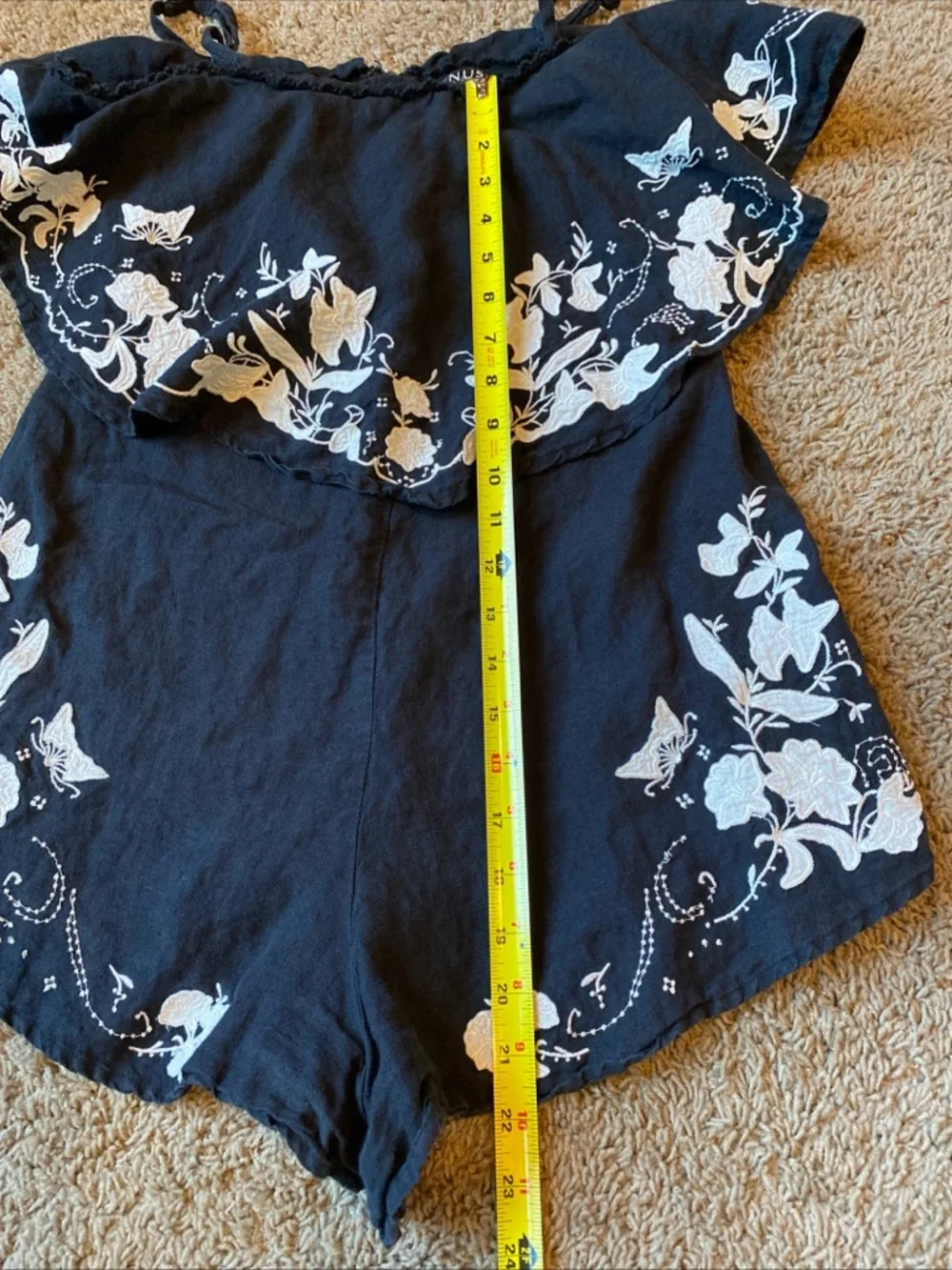 VENUS black romper
