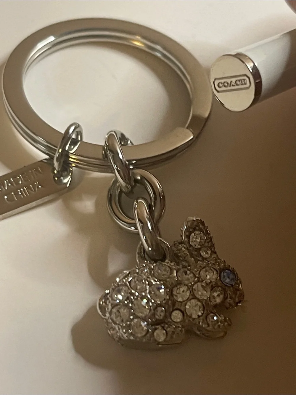 Coach sparkling crystal