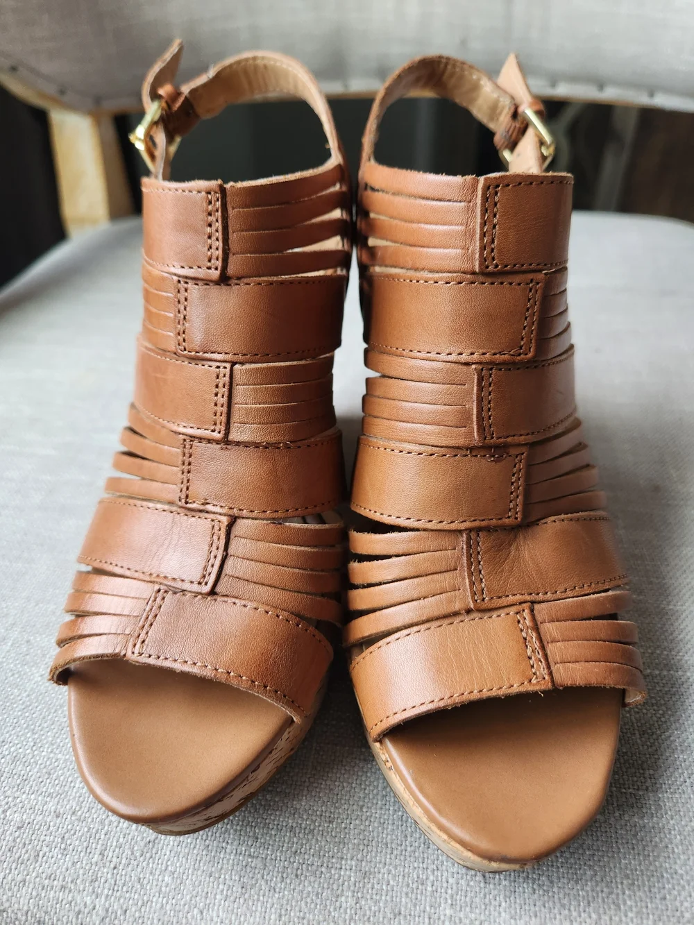 Franco Sarto leather upper