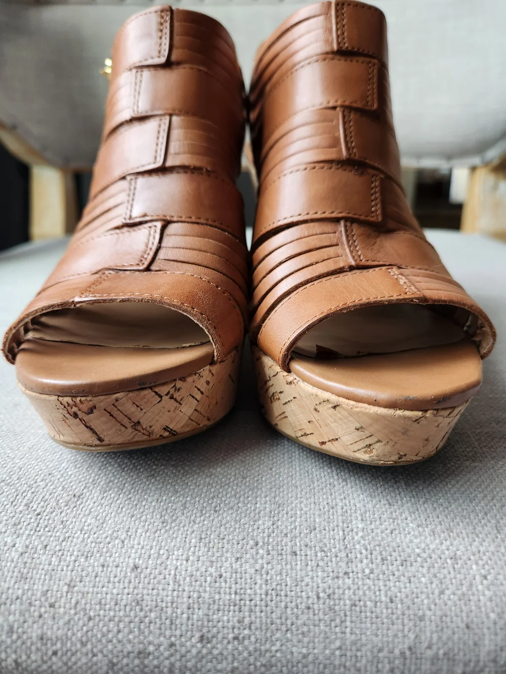 Franco Sarto leather upper