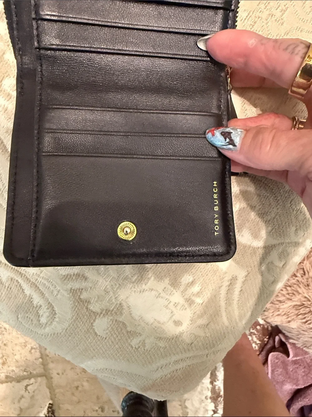 Tory Burch compact soft