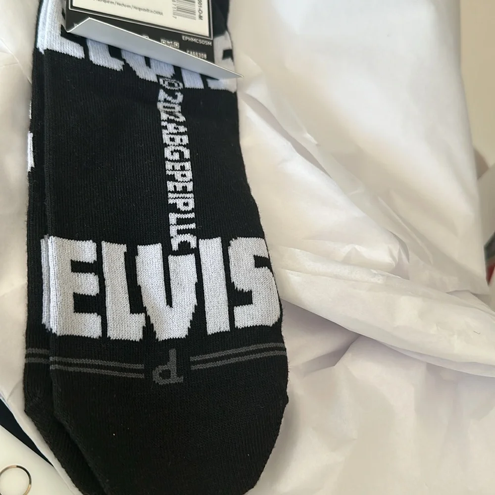 PerrisSocks black elvis