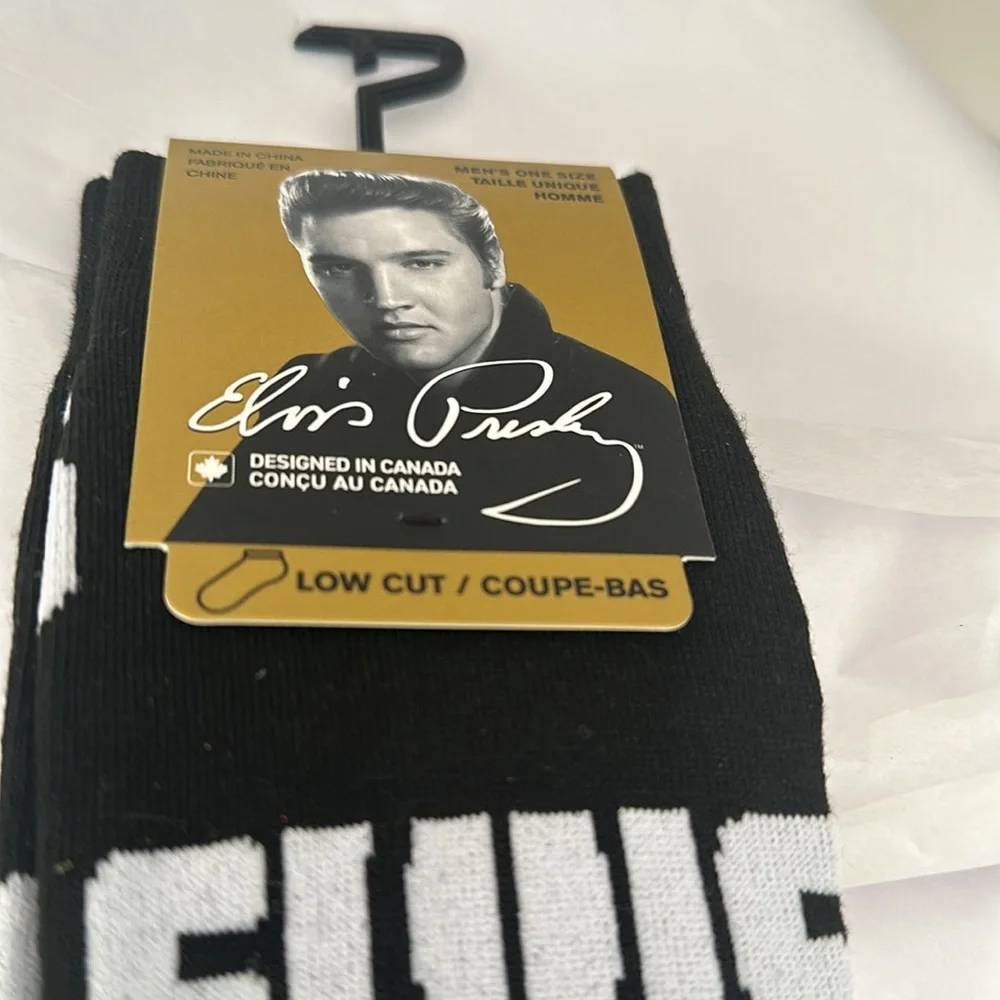 PerrisSocks black elvis