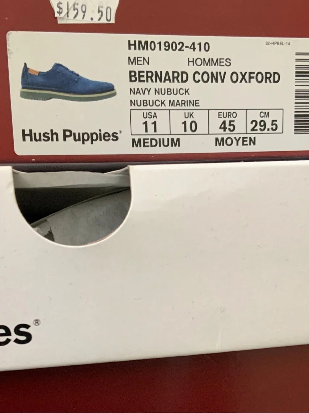 Hush Puppies soft nubuck