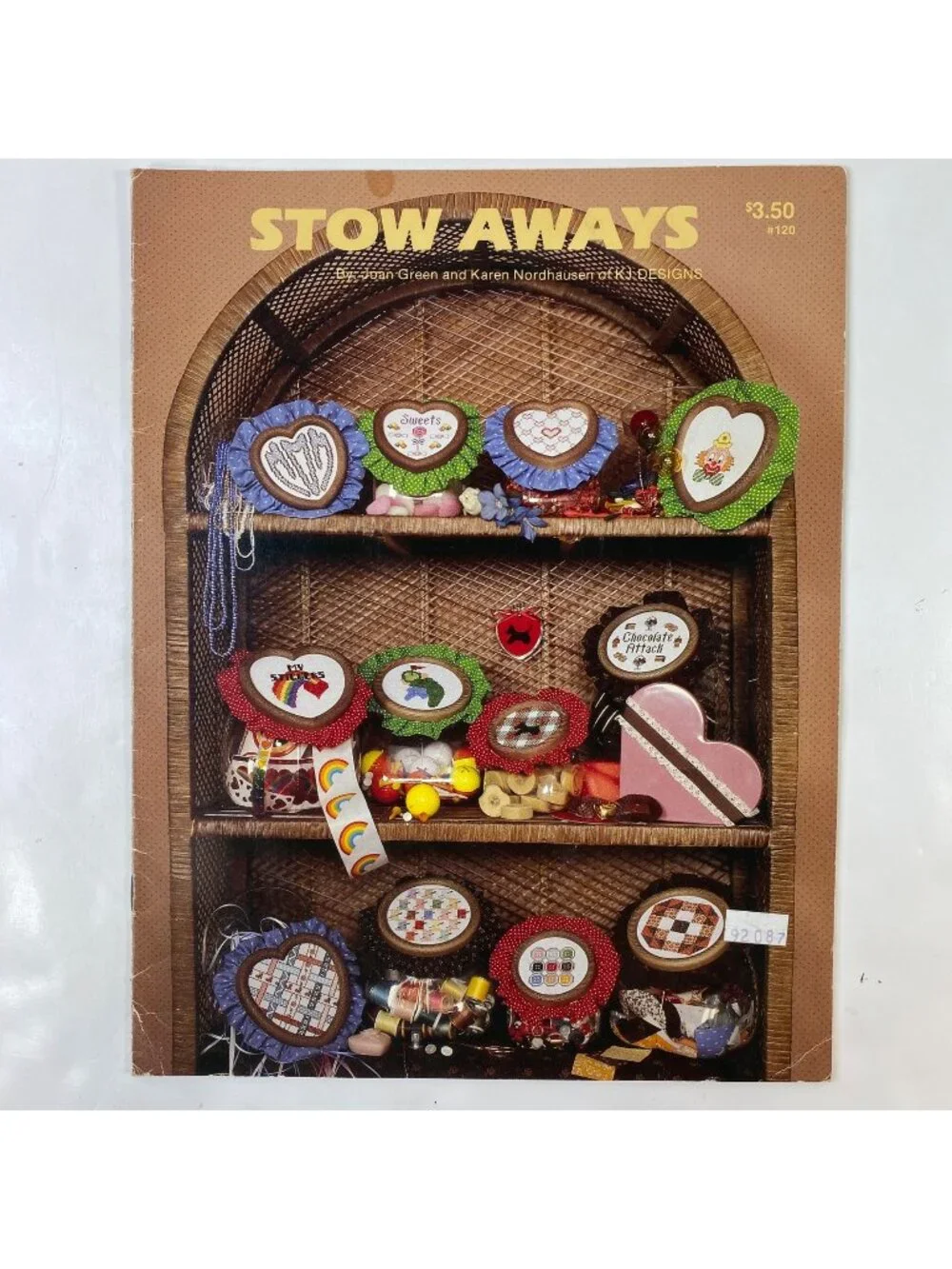Stow Aways Cross Stitch Book Joan Green Karen Nordhauser JKG Designs 1986