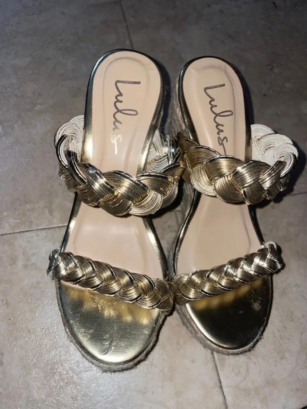 Lulus sunshy gold