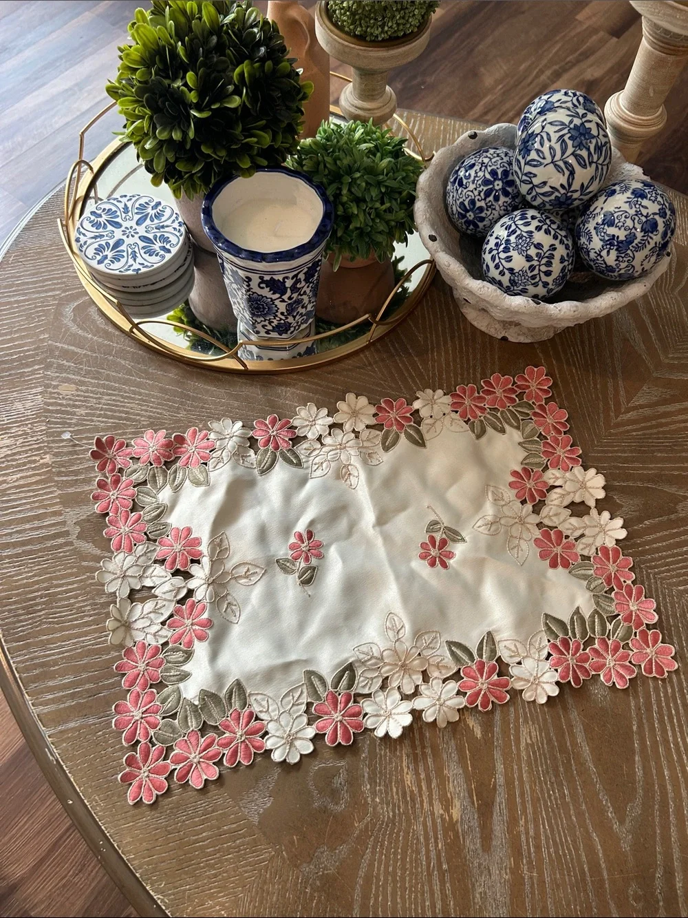 N/A delicate embroidered