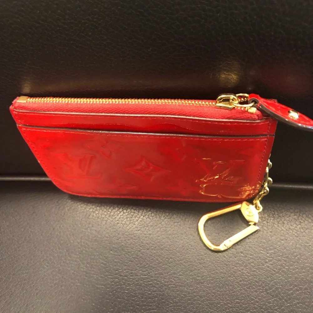 Louis Vuitton glossy red