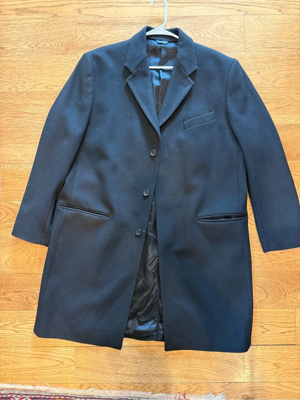 Banana Republic Men's Navy Pea Coat