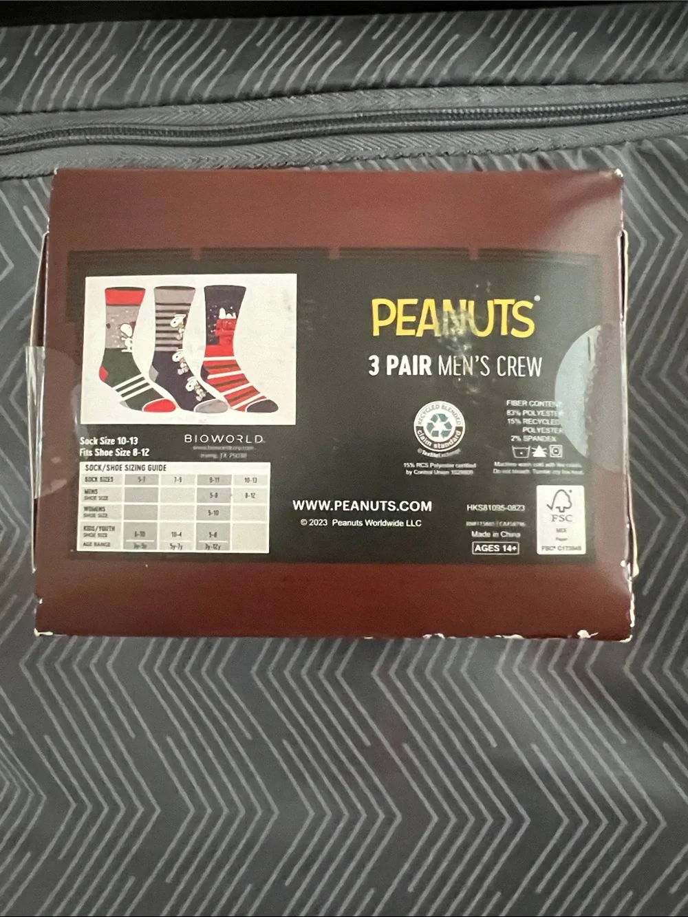 Peanuts pair men