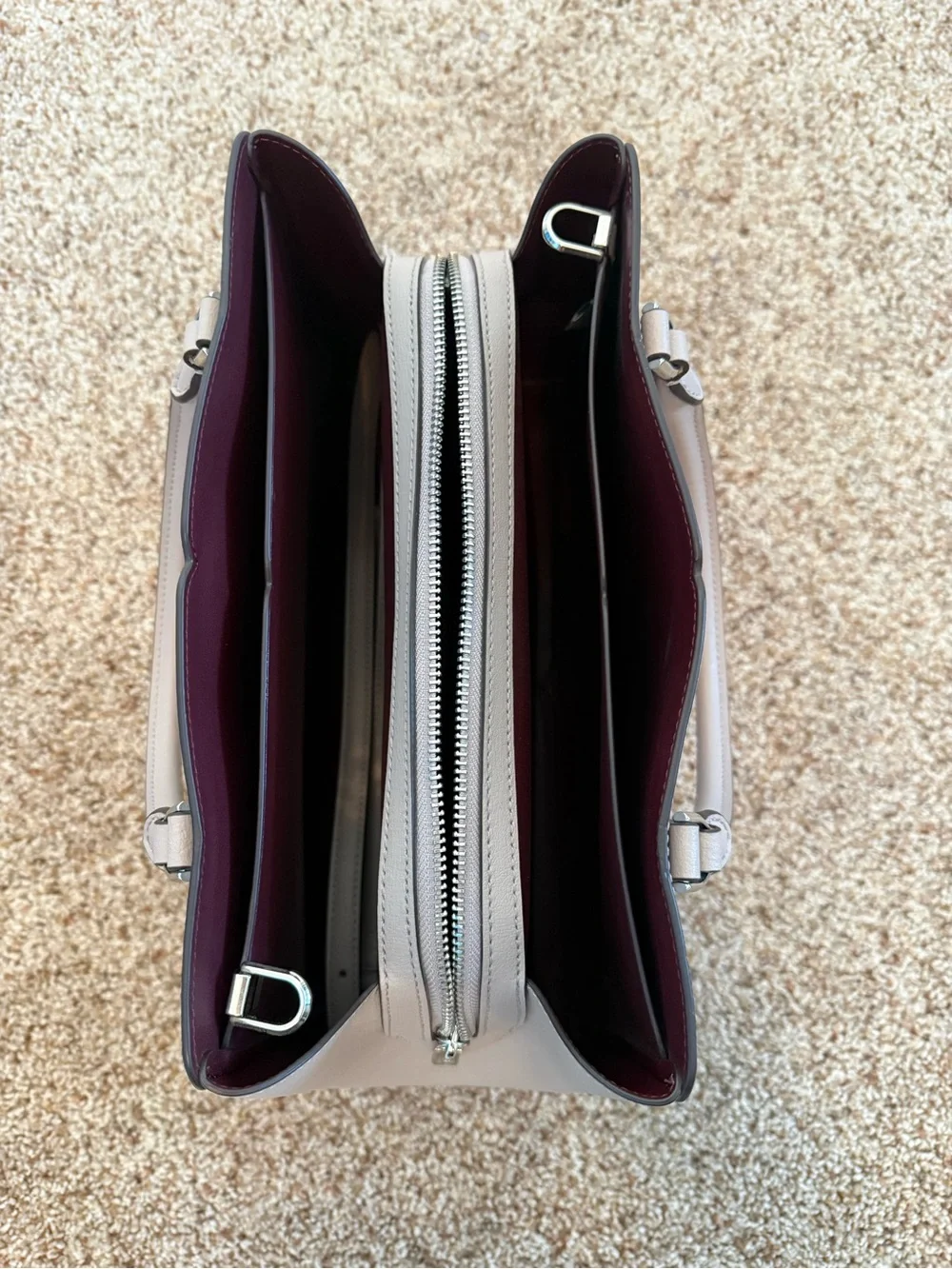 kate spade structured leather
