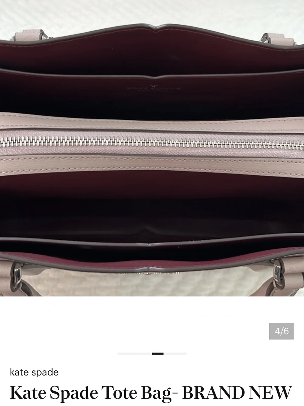 kate spade structured leather