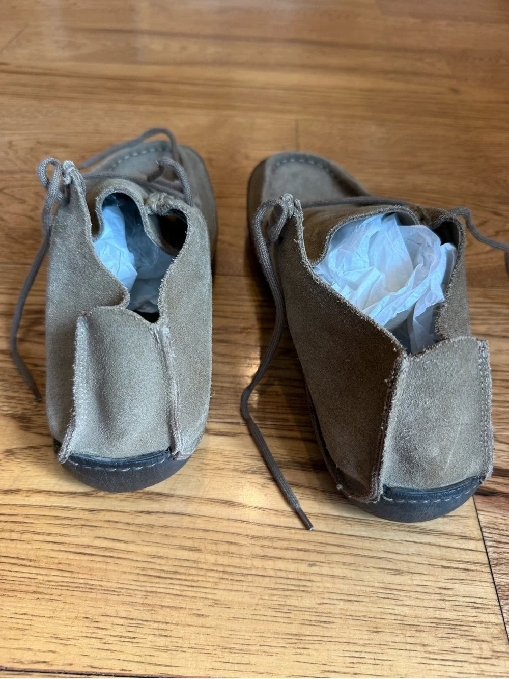 J. Crew suede chukka