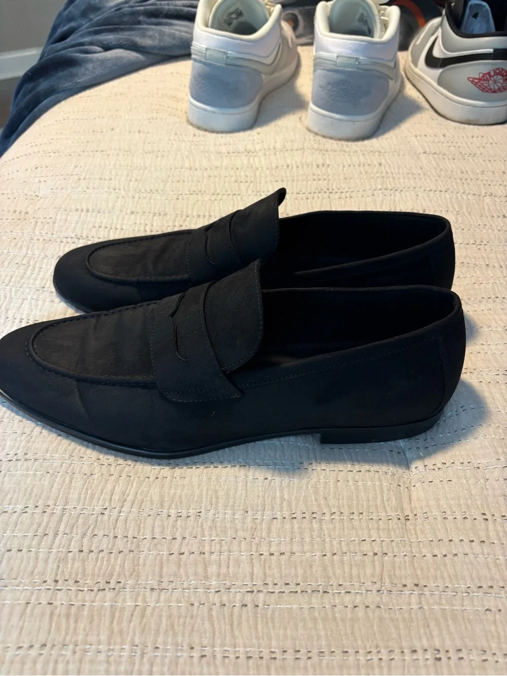 H&M Black Men's Slip-On Loafers