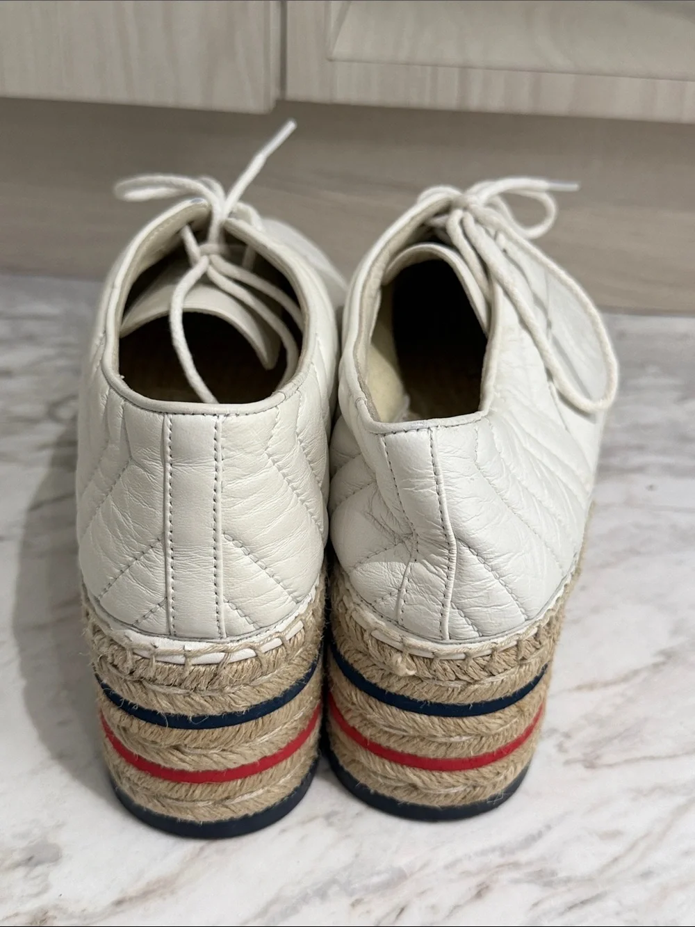 Gucci platform espadrille