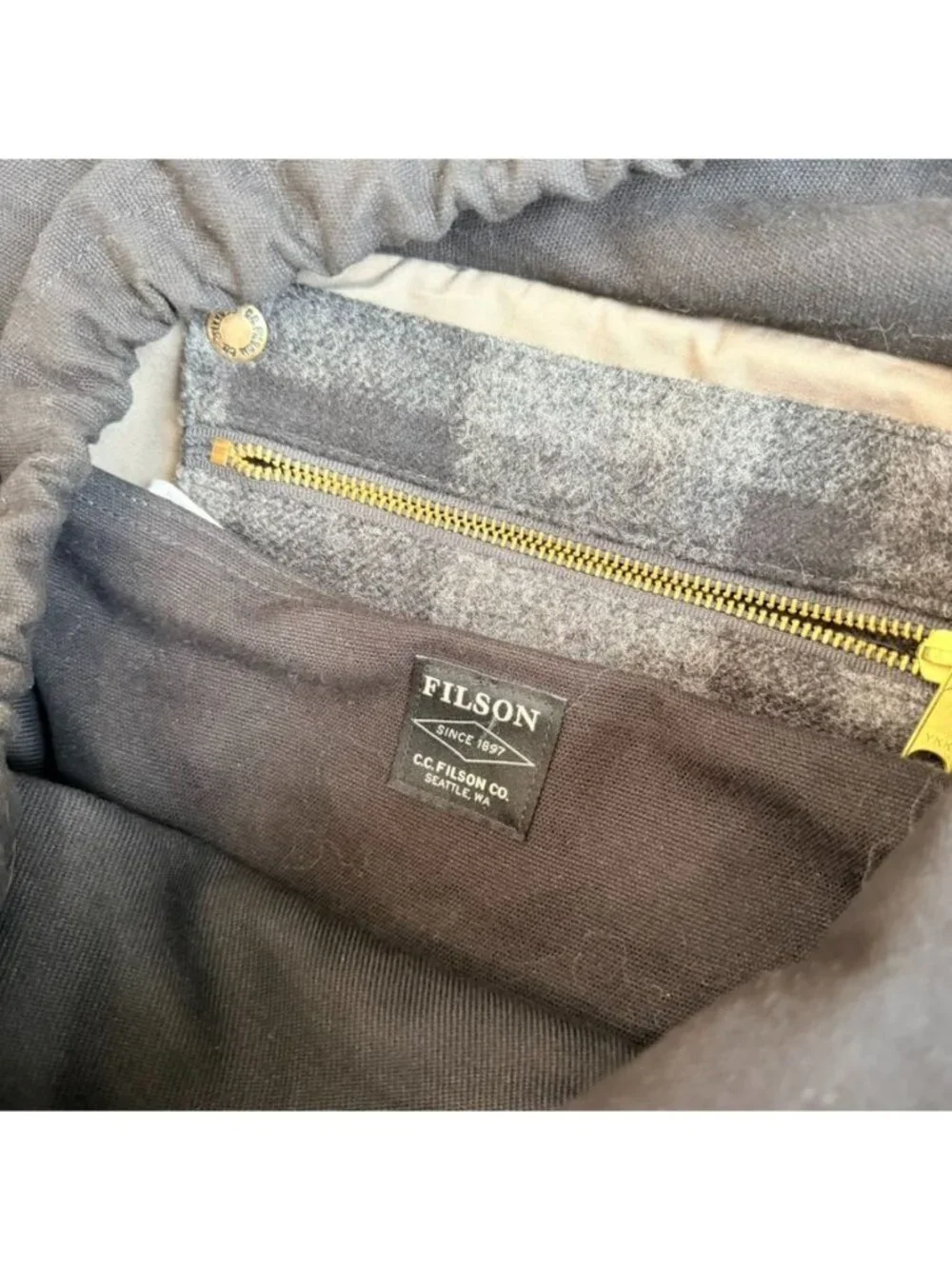Filson size see